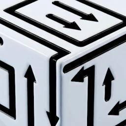Значок Arrow Box 3D